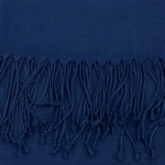 Indigo Blue Pashmina Hijab Muslim Scarf