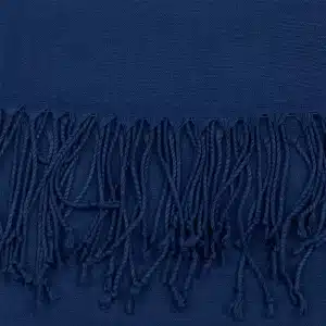 Indigo Blue Pashmina Hijab Muslim Scarf