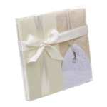 Cream Prayer Hat & Prayer Mat Gift Set