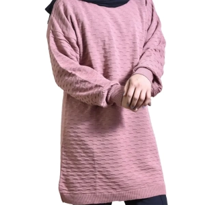 Women Self Print Light Pink Casual Shirt