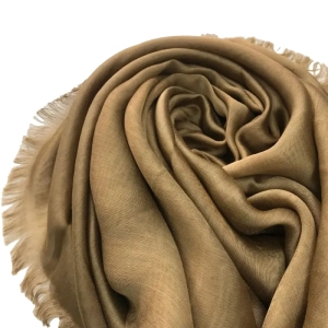 Mocha Shimmer Viscose Hijab Muslim Female Head Scarf