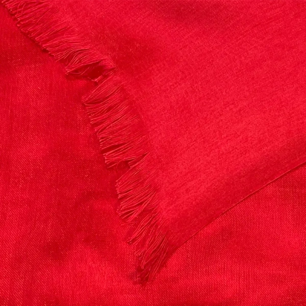 Shimmer Red Viscose Hijab