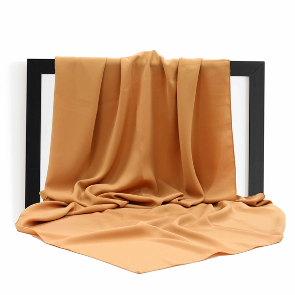 Gold Madinah Chiffon Hijab Scarf