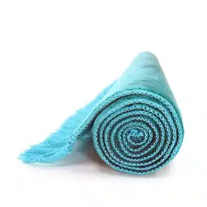 Plain Turquoise Blue Plus Prayer Mat