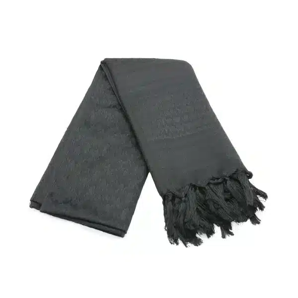 Grey Men’s Dark Grey Shemagh Scarf