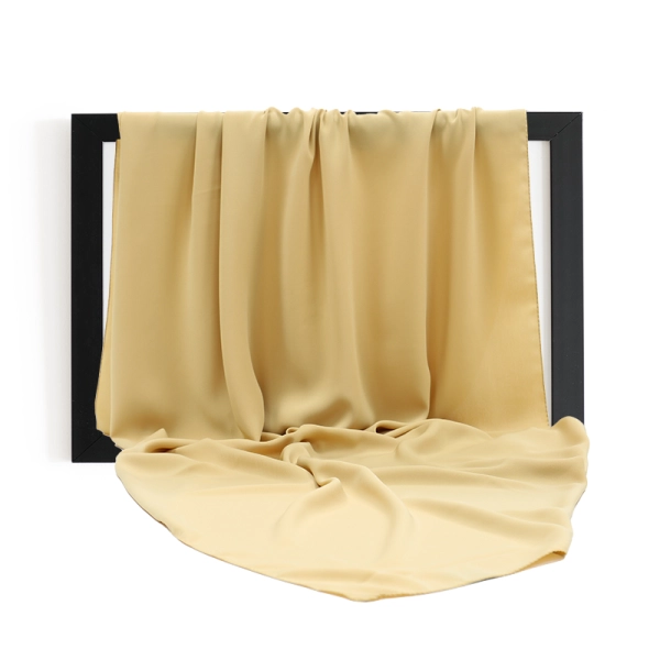 Mustard Yellow Madinah Chiffon Hijab Scarf