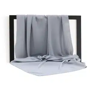 Grey Madinah Chiffon Hijab Scarf