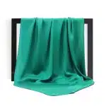 Premium Satin Emerald Green Hijab