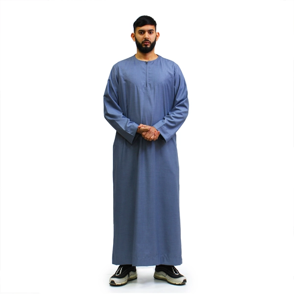 Omani Denim Blue Thobe