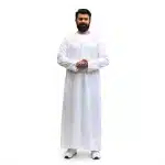 Omani Tasseled White Thobe