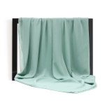 Mint Green Crepe Hijab Muslim Scarf