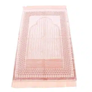 Light Pink Light Weight Muslim Prayer Rug