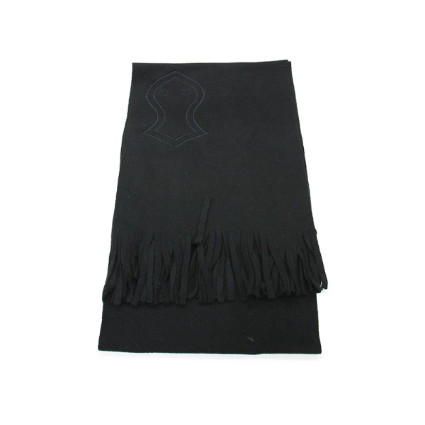 Men’s Black Nalain Scarf