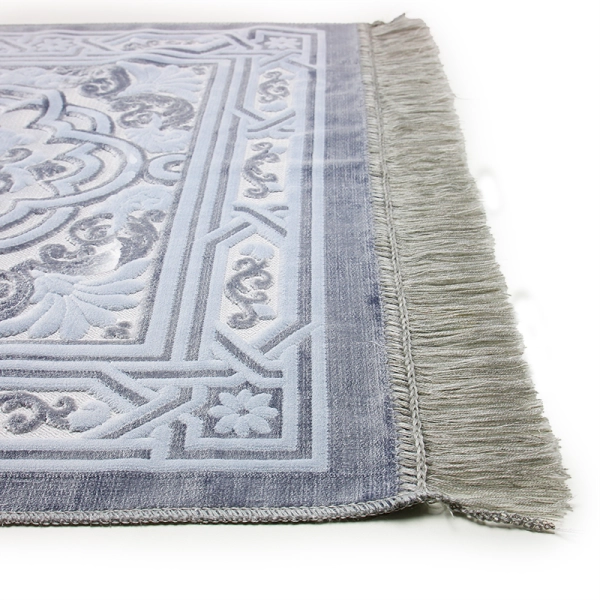 Grey & White Prayer Rug online