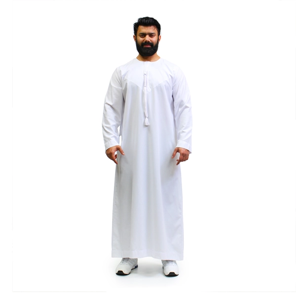 White Omani Thobe