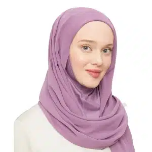 Dusky Purple Ninja Instant Hijab Scarf