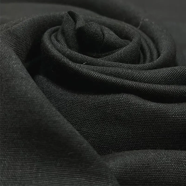 Black Katan Silk Hijab Muslim Scarf