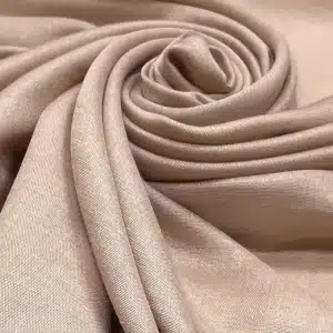 Warm Beige Katan Silk Hijab Muslim Scarf