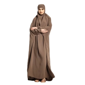 One Piece Mocha Jilbab