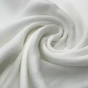 White Satin Silk Jacquard Hijab Scarf