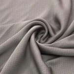 Smoke Grey Satin Silk Jacquard Hijab Scarf