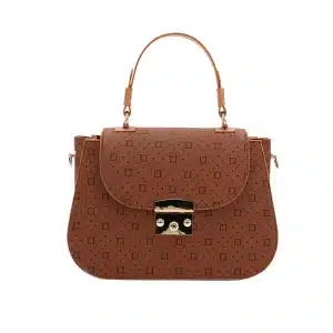 Women’s Tan Top Handle Designer Hand Bag