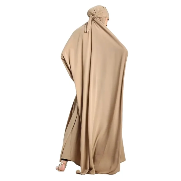 Women's One Piece Camel Muslim Jilbab