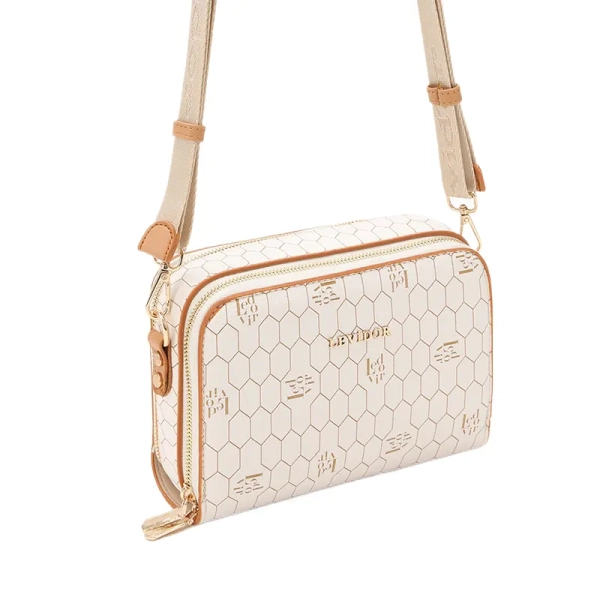 luxury cream handbag for women