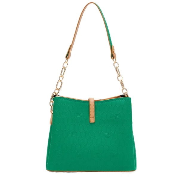 elegant green ladies handbag