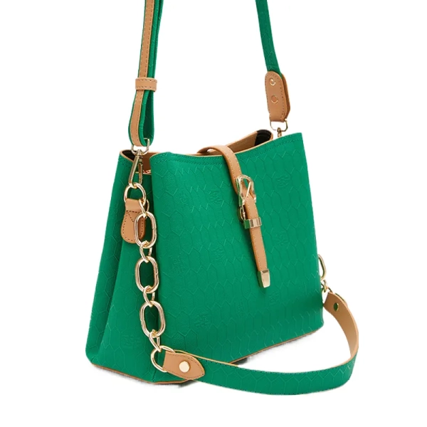 Green Designer Elegant Hand Bag