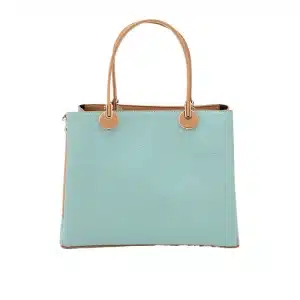 Mint Medium Top Handle Tote Bag