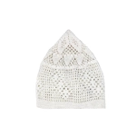 white kufi hat for Muslim boys