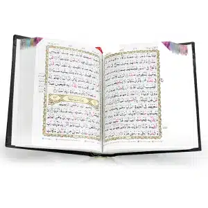 colour-coded Tajweed rules Quran