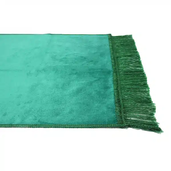 Green Prayer Mat for Muslim kid