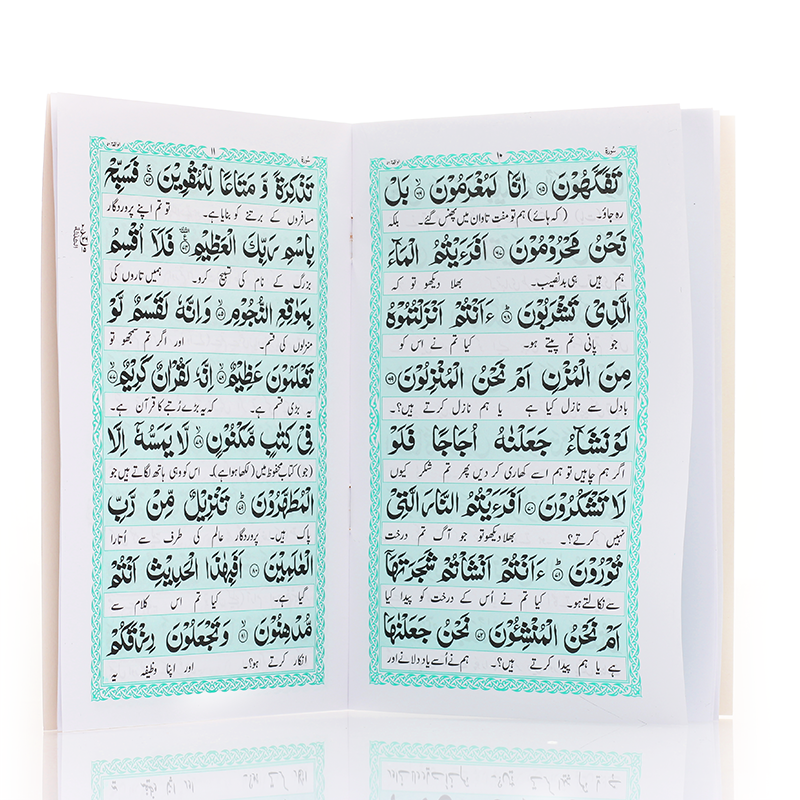 Surah Waqiah With Urdu Translation 8 lines