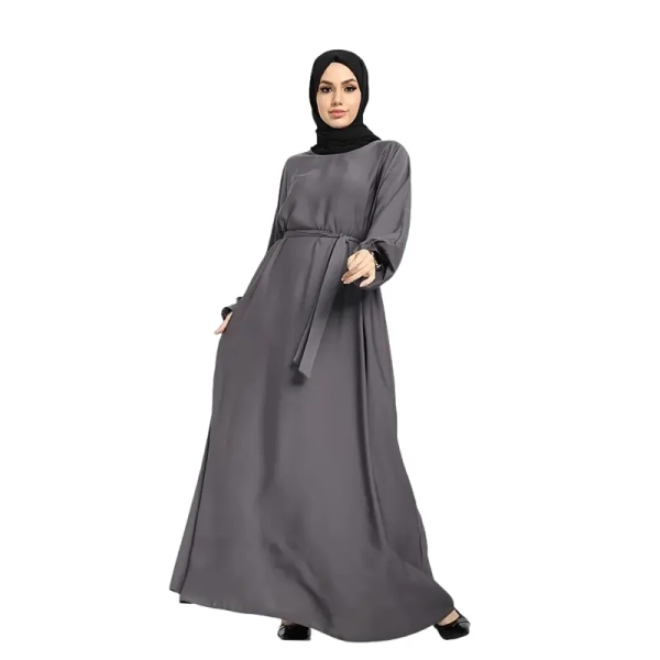 Basic Grey Abaya