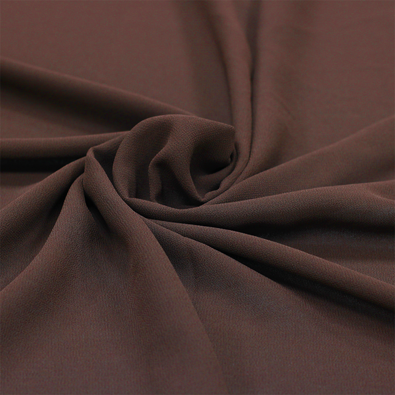 Chiffon Dark Brown Muslim Hijab