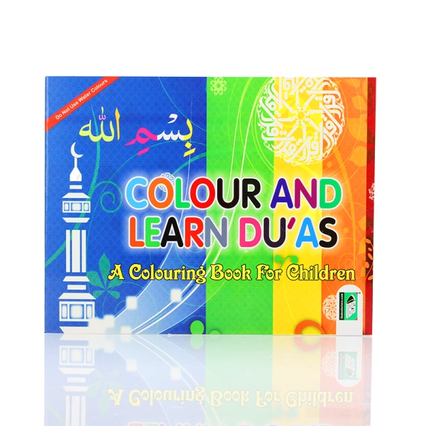 Colour And Learn Duas Book for Kids