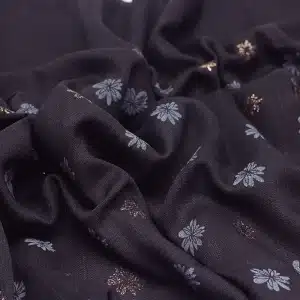 Elaan Print Black Muslim Hijab