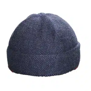 Men’s Two Tone Navy Checkered Kufi