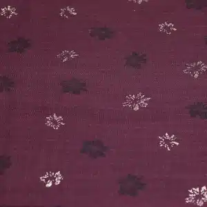 Elaan print plum hijab