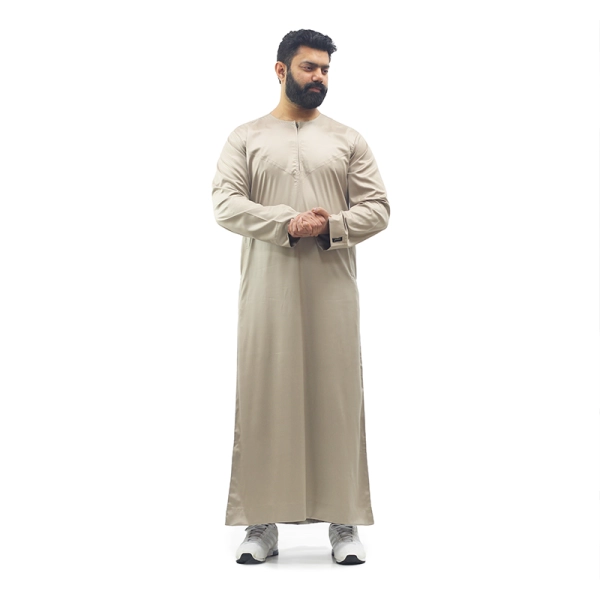 Omani Satin Oat Men Thobe