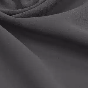 dark grey chiffon hijab