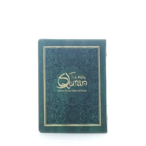 Green Flexi Colour Coded Tajweed Holy Quran