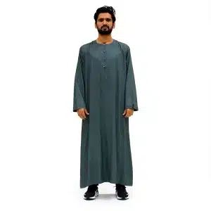 Omani Grey Light Weight Thobe