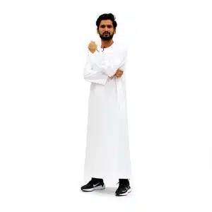 white men's Islamic thobe