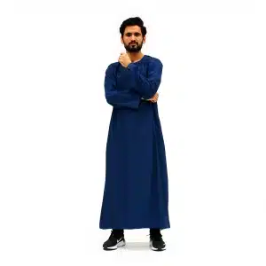 Navy Omani Light Weight Men Thobe