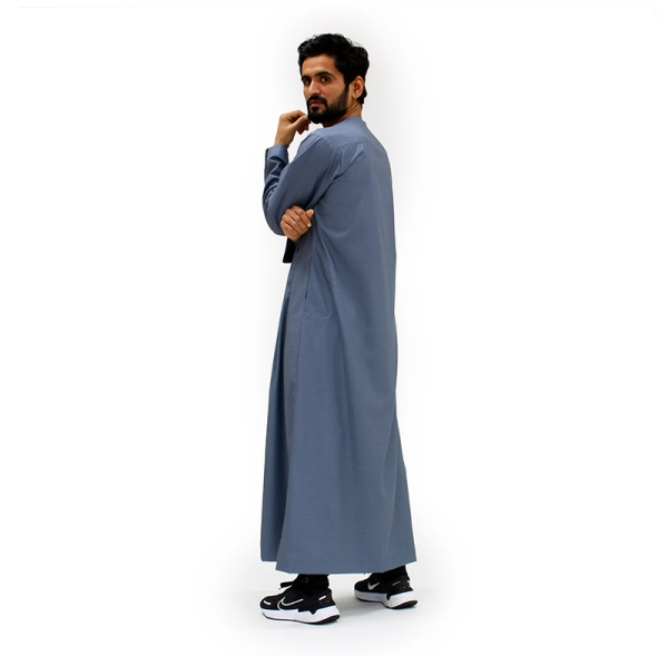 Shop Grey Men Omani Thobe