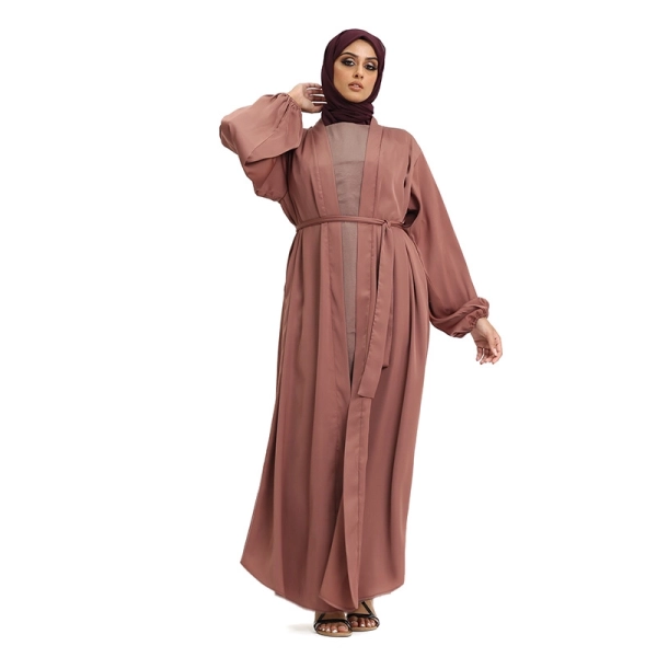 Nadia Elasticated Sleeved Rose Kimono