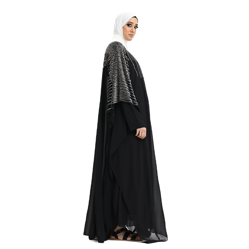 black batwing abaya